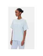 ViCOLO Tricou dama RD0119 - Bumbac - Albastru deschis - Albastru deschis