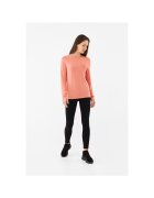 Viking Bluza Cu Maneca Lunga Pentru Femei Escalante Bamboo - Roz