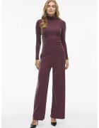 Vila Helanca slim fit din lurex - Violet tyrian