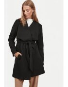 Vila Palton Cooley 14069682 Negru Regular Fit - Poliester