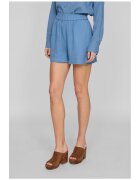 Vila Pantaloni scurti dama - 7518 - Bumbac - Blue Mist