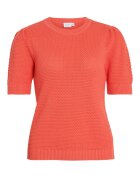 Vila Pulover dama 14084421 - Bumbac organic/Bumbac - Roz - Roz