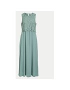 Vila Rochie Dama - 304903083 - Poliester - 43944 - Verde
