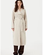 Vila Trench dama - 304903038 - Poliester reciclat - Bej - Bej
