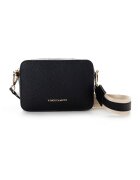 Vince Camuto Geanta crossbody din piele ecologica - Alb fildes/Negru - 13 x 19 x 6 CM