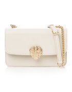 Vince Camuto Geanta crossbody din piele ecologica cu bareta din lant - Crem