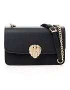 Vince Camuto Geanta crossbody din piele ecologica cu bareta din lant - Negru