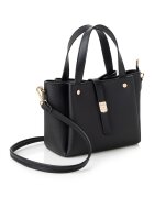 Vince Camuto Geanta din piele ecologica cu bareta de umar detasabila - Negru - 19x25x11