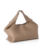 Vince Camuto Geanta hobo din piele ecologica cu bareta detasabila - Maro taupe