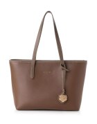 Vince Camuto Geanta shopper de piele ecologica - Maro