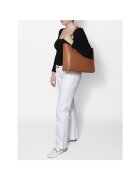 Viola Castellani Geanta de piele - Maro cognac