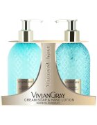 Vivian Gray Set Sapun lichid Jasmine & Patchouli - Unisex - 300 ml + Crema de maini - 300 ml