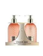 Vivian Gray Set Sapun lichid Neroli & Amber - Unisex - 300 ml + Crema de maini - 300 ml