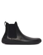 Vivobarefoot Botine dama - Chelsea - piele naturala - negru - Negru