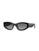 Vogue Eyewear Ochelari de soare cat-eye cu lentile in degrade - Negru
