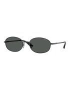 Vogue Eyewear Ochelari de soare ovali cu lentile polarizate - Negru/Gri inchis