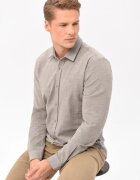 Volcano Camasa K-Sterry pentru barbati - moale - gri melange - Slim Fit