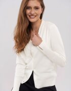 Volcano Cardigan S-Vivi pentru femei - scurt - crem - Alb crem