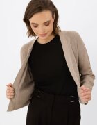 Volcano Cardigan scurt lejer - Bej - Bej melange