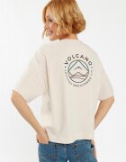 Volcano Femeii crema T-Tuz T-shirt - Comfort Fit - Crem