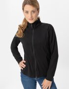 Volcano Hanorac fleece cu fermoar - Slim Fit - dama - F-Moya - negru - Negru