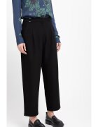 Volcano Pantaloni dama Comfort Fit - material flexibil - talie inalta - R-Isuma - negru - Negru