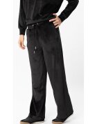 Volcano Pantaloni de trening din velur cu croiala ampla - N-Case - Negru - Negru