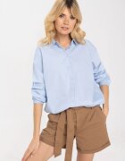 Volcano Pantaloni scurti - de dama - cu curea decorativa - P-MAJA - maro - 456358 - Maro