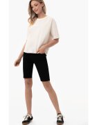 Volcano Pantaloni scurti din denim pentru femei E-Neda - Negru