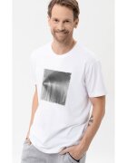 Volcano Tricou alb pentru barbati T-Vibes - Comfort Fit - Alb