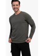 Volcano Tricou barbati cu maneci lungi L-Far - gri - Gri