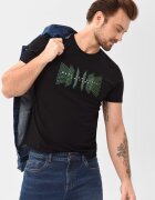 Volcano Tricou T-Flux pentru barbati - negru - Negru