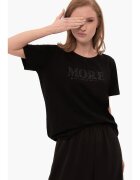 Volcano Tricou T-More negru pentru femei - Negru
