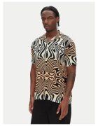 Volcom Camasa barbati portocalie - colorata - bumbac