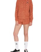 Volcom Pantaloni scurti dama - Poliester/Bumbac - Portocaliu -