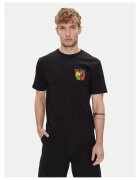 Volcom Tricou barbati negru - bumbac