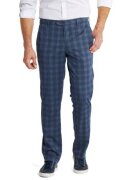 W Wegener Pantaloni barbati - Eton 5516 - albastru - Albastru