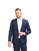 W Wegener Sacou barbati Jacket Nelson-s 52187 - Albastru