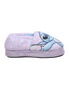 Walt Disney Papuci slip-on cu imprimeu Stitch - Lila/Albastru deschis
