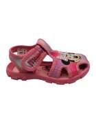 Walt Disney Sandale cu imprimeu Minnie Mouse si velcro - Roz