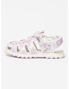 Walt Disney Sandale cu inchidere velcro si model - Alb/Lila