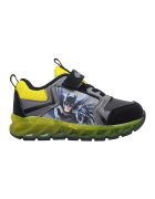 Warner Bros Pantofi sport cu velcro Batman - Negru/Galben pai