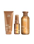 Wella Professionals Pachet Ultimate Smooth – Sampon - 250 ml + Balsam - 200 ml + Ulei Miracle Serum - 30 ml