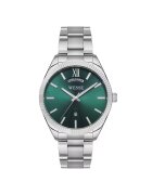Wesse Ceas barbatesc WWG205506 - 42 mm - curea metalica - cadran verde - rezistent la apa 5 ATM