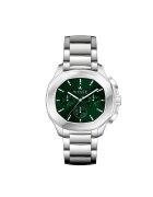 Wesse Ceas barbatesc WWG209404 - curea metalica - cadran verde - 44 mm - rezistent la apa 5 ATM
