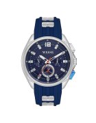 Wesse Ceas barbatesc WWG401903 - 47 mm - curea silicon navy blue - carcasa din otel - rezistenta la apa 5 ATM