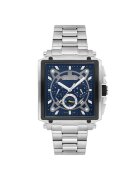 Wesse Ceas barbatesc WWG402703 - carcasa patrata 42x42mm - curea din otel - rezistent la apa 5 ATM - multicolor