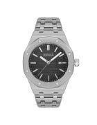 Wesse Ceas barbati WWG402101 - clasic - octogonal - gri metalizat - 42x10mm