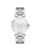 Wesse Ceas dama model WWL101107 - otel - 5 ATM - argintiu - 36 mm