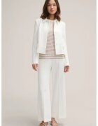 Windsor Pantaloni largi cu talie inalta WD5 - Alb